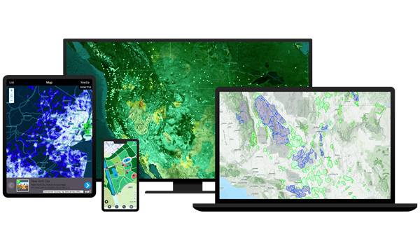 Apps on various devices Apps on various devices